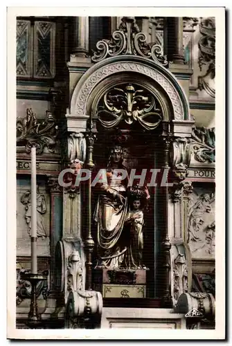 Cartes postales Ste Anne D Auray La Statue de Bonne Mere Ste Anne a l Autel privilegre