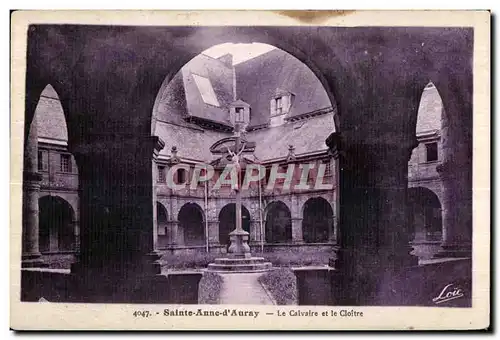 Cartes postales Ste Anne d Auray Le Calvaire et le Cloitre