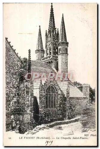 Cartes postales Le Faouet (Morbihan) La Chapelle Saint Fiacre