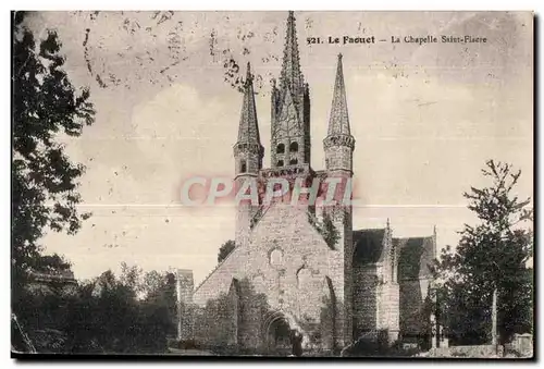 Cartes postales Le Faouet La chapelle Saint Fiacre