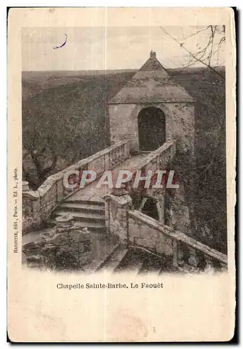 Ansichtskarte AK Chapelle Sainte Barbe Le Faouet