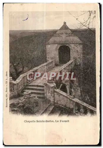 Cartes postales Chapelle Sainte Barbe Le Faouet