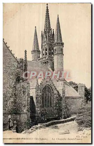 Ansichtskarte AK Le Faouet(Morbihan) La Chapelle Saint Fiacre