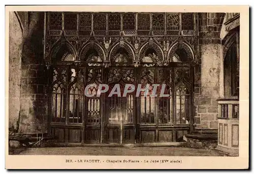 Cartes postales Le Faouet Chapelle St Fiarce La Jube (XVsiecle)