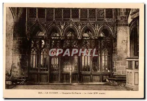 Cartes postales Le Faouet Chapelle St Fiarce La Jube (XVsiecle)