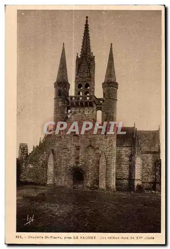 Ansichtskarte AK Chapelle St Fiacre pres Le Faouet