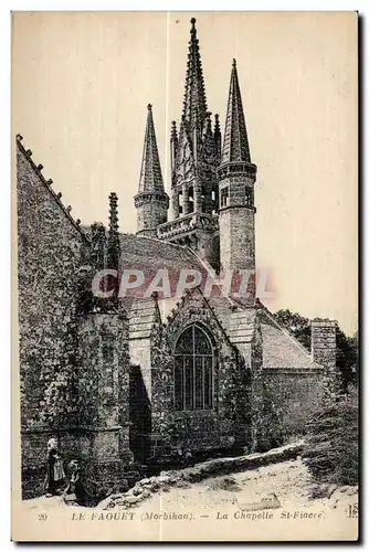 Cartes postales Le Faouet (Morbihan) La Chapelle St Fiacre