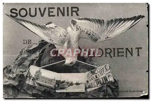 Cartes postales Souvenir De Lorient