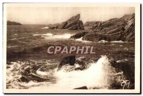 Cartes postales Quiberon(Morbihan) La Cote Sauvage A La Pointe De Kervihan