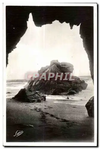 Ansichtskarte AK Presqu ile de Quiberon Une entree des Couloirs du Cloitre