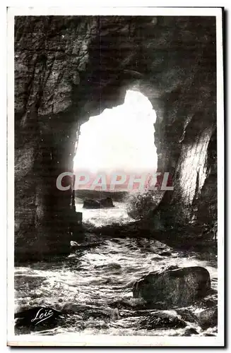 Ansichtskarte AK Quiberon Presquile Arche de la Grotte de Kergroix