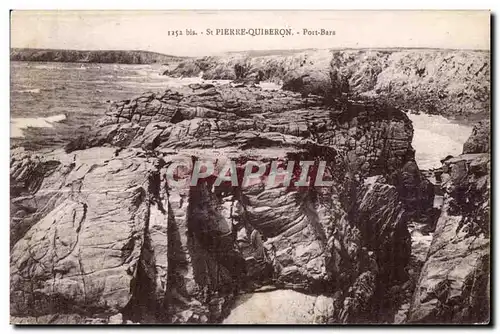 Cartes postales Quiberon bis St Pierre Port Bara