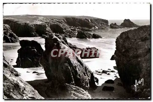 Ansichtskarte AK Quiberon La Cote Sauvage Rochers et Plage de Port Pigeon