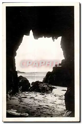 Ansichtskarte AK Quiberon Presquile Port Plgeon Grotte de la Vieille