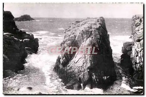 Ansichtskarte AK Quiberon Presquile de Couloirs de Port Bara