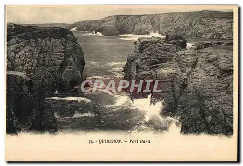 Cartes postales Quiberon Port Bara