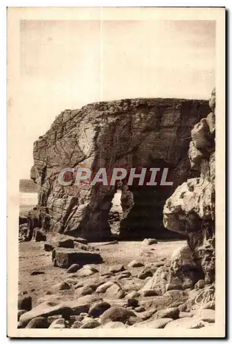 Ansichtskarte AK Quiberon La Cote Sauvage Arche De Port Blanc