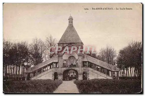 Cartes postales Sainte Anne D Auray La scala Sancta