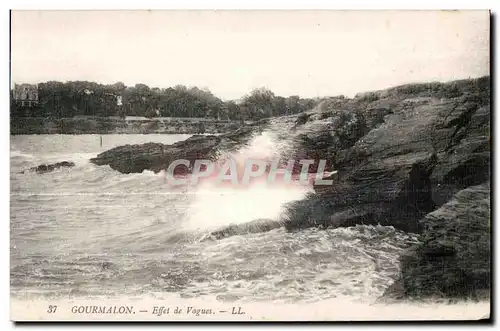 Cartes postales Gourmalon Effet de Vagues