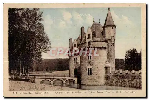 Ansichtskarte AK Missillac (Loire Int) Chateau de la Bretesche