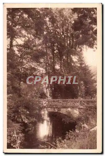 Ansichtskarte AK Abbaye Notre Dame de Langonnet Vieux Pont sur I Elle