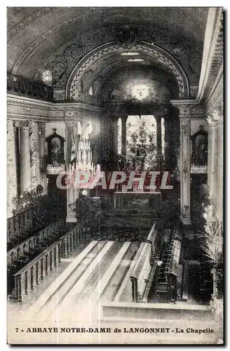 Ansichtskarte AK Abbaye Notre Dame de Langonnet La Chapelle