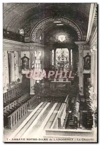 Ansichtskarte AK Abbaye Notre Dame de Langonnet La Chapelle