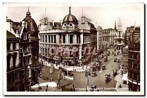 Ansichtskarte AK Strand Gaiety Theatre London