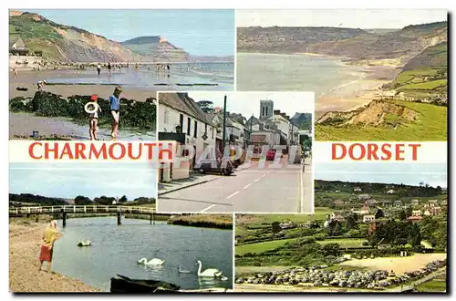 Cartes postales moderne Whs Charmouth A small resort in Lyme Bay reached by the A Road Nearby is the well knwon Golden