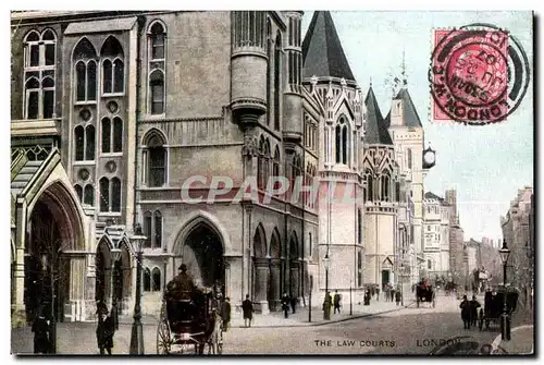 Cartes postales The Law Courts London