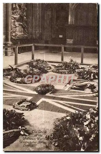 Ansichtskarte AK The Grave of the Unknown Warrion Westminster Abbey London