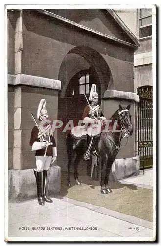 Cartes postales Horse Guards Sentries Whitehall London