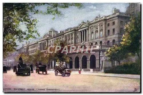 Cartes postales London Somerset House Thames Embankment