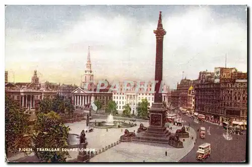 Cartes postales Trafalgar Square London