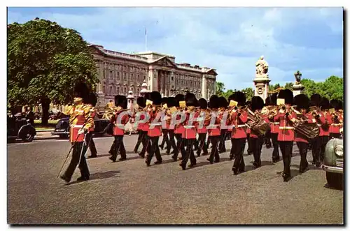 Moderne Karte Guards Band near Buckingham Palace London