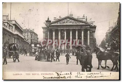 Cartes postales London The Royal Exchange