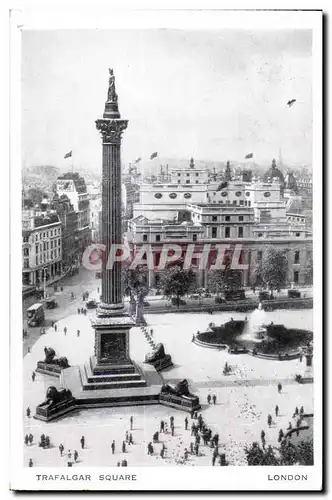 Cartes postales Trafalgar Square London