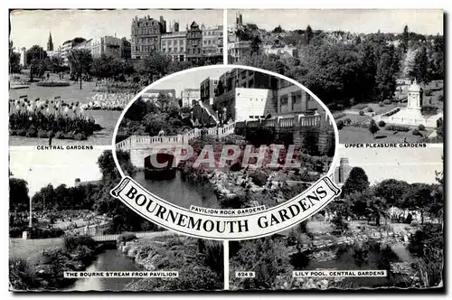 Cartes postales Pavilion Rock Gardens Bournemouth Grandens