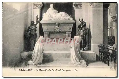 Ansichtskarte AK Tunisie Carthage Le mausolee du Cardinal Lavigerie