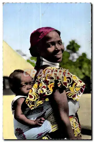Cartes postales L Afrique En Couleurs Jeune Maman Folklore Costume