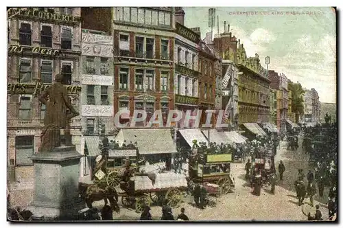 Cartes postales Cheapside Looking East London Londres