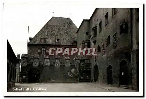 Cartes postales Solbad Hall T Rathaus