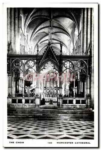 Cartes postales The Choir Worcester Cathedral