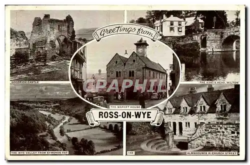 Cartes postales Greeting from Ross On Wye