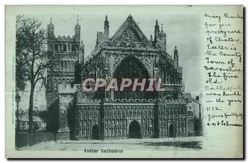 Cartes postales Exeter Cathedral