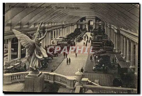 Cartes postales De L Exposition Universelle Et Internationale de Bruxelles 1910 Automobile