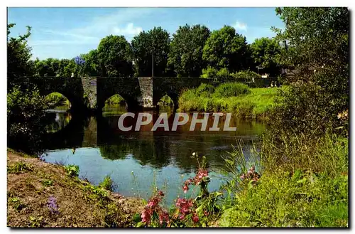 Cartes postales Llechryd bridge and river Teifl
