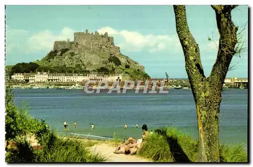 Ansichtskarte AK Mont Orgueil Castle Gorey Jersey