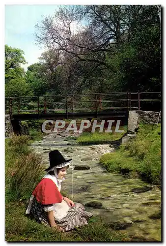 Cartes postales Welsh National Costume Folklore