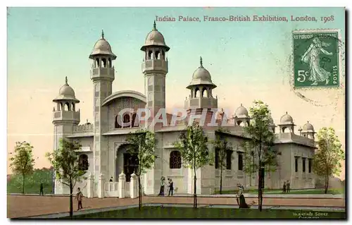 Cartes postales Indian Palace Franco British Exhibition London